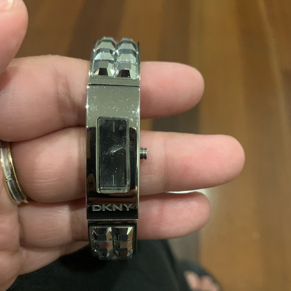 DKNY silver watch